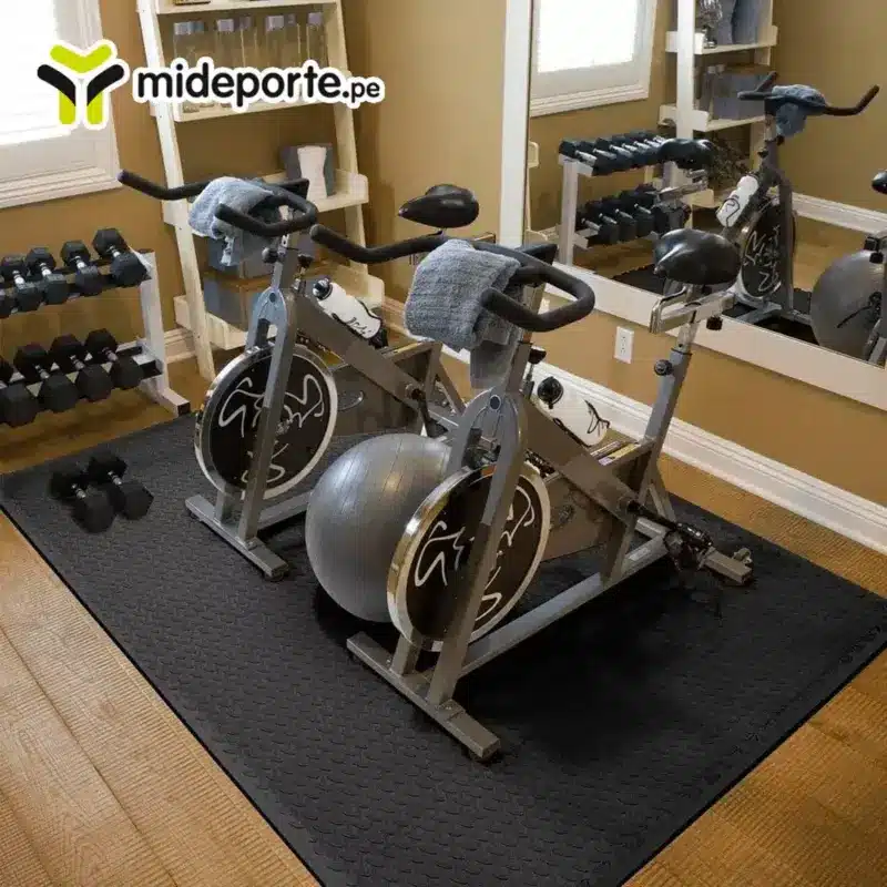 Piso Goma Eva de 1mx1mx25mm Tatami Gimnasio - Imagen 4