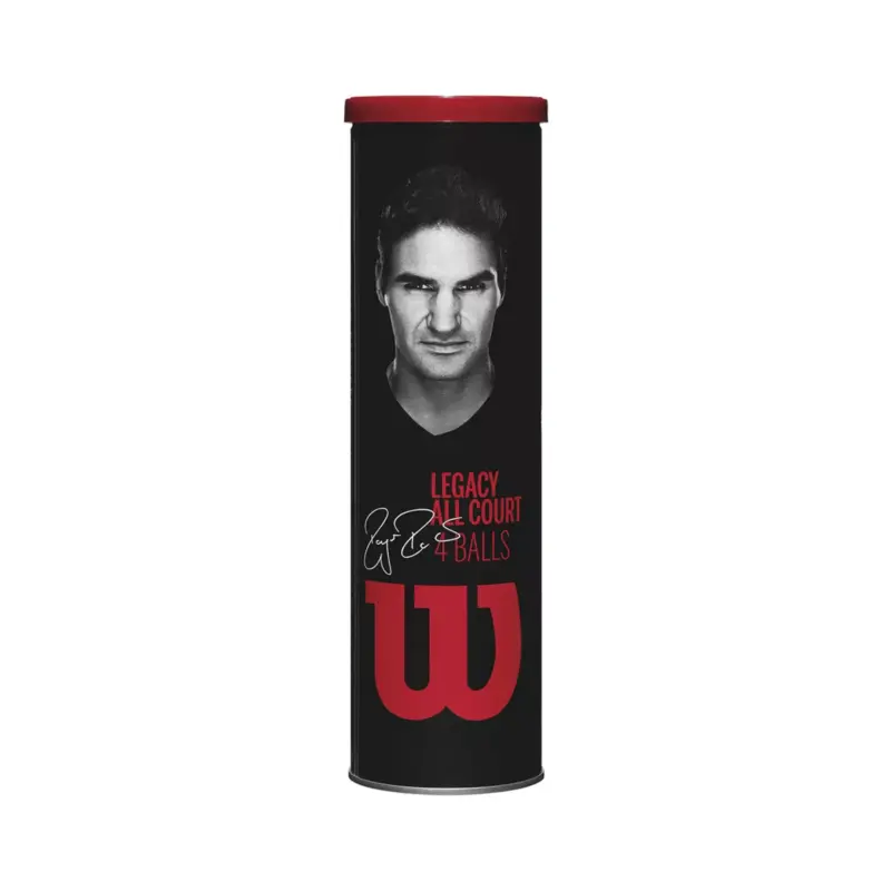 Pelotas De Tenis Rf Legacy Wilson 4 Bolas Todo Terreno