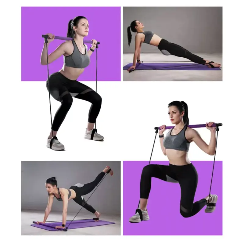 Barra Multifuncional Training Yoga Pilates - Imagen 2
