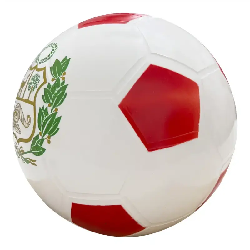 PELOTA DE FUTBOL VINIBALL SEMIDEPORTIVO ESCUDO PERÚ #5 - Imagen 2