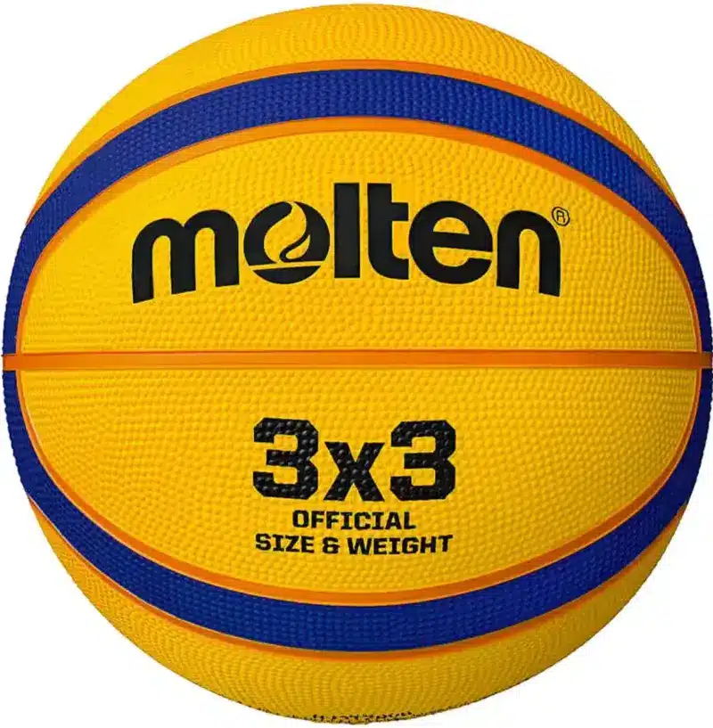 PELOTA PARA BASKET MOLTEN 3X3 LIBERTRIA #B33T2000 GOMA PREMIUM