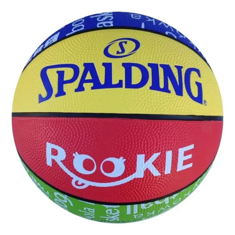 PELOTA PARA BASKET SPALDING ROOKIE MULTICOLOR #5 - Imagen 3
