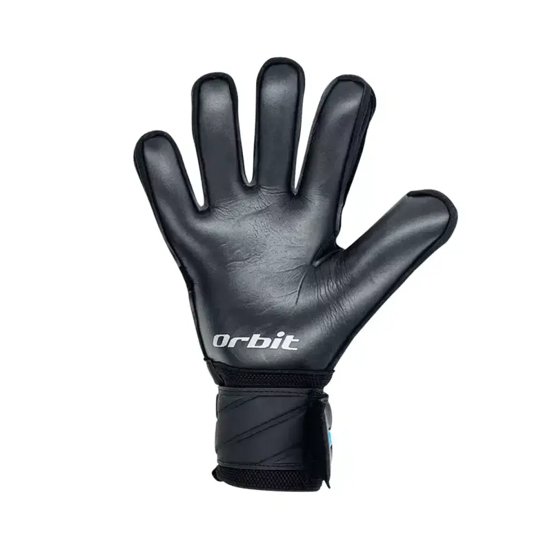 GUANTES DE ARQUERO FÚTBOL ORBIT SHADOW - NEGRO/AZUL - Imagen 3
