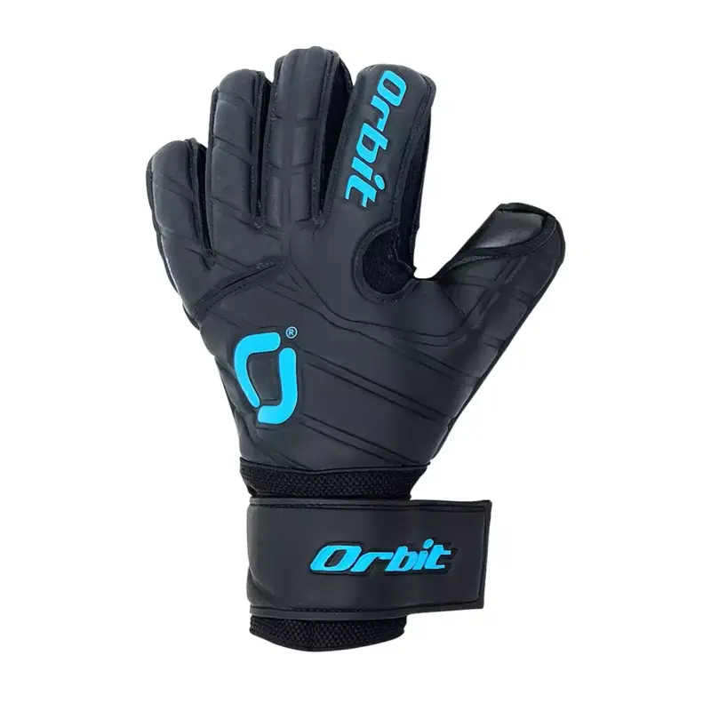 GUANTES DE ARQUERO FÚTBOL ORBIT SHADOW - NEGRO/AZUL - Imagen 2