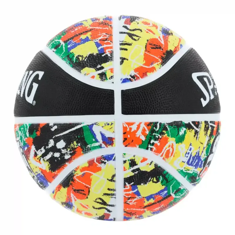 PELOTA PARA BASKET SPALDING GRAFFITI RAINBOW - #7 - Imagen 2