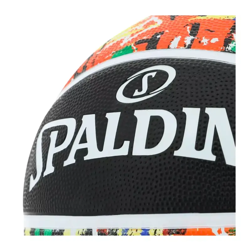 PELOTA PARA BASKET SPALDING GRAFFITI RAINBOW - #7 - Imagen 3