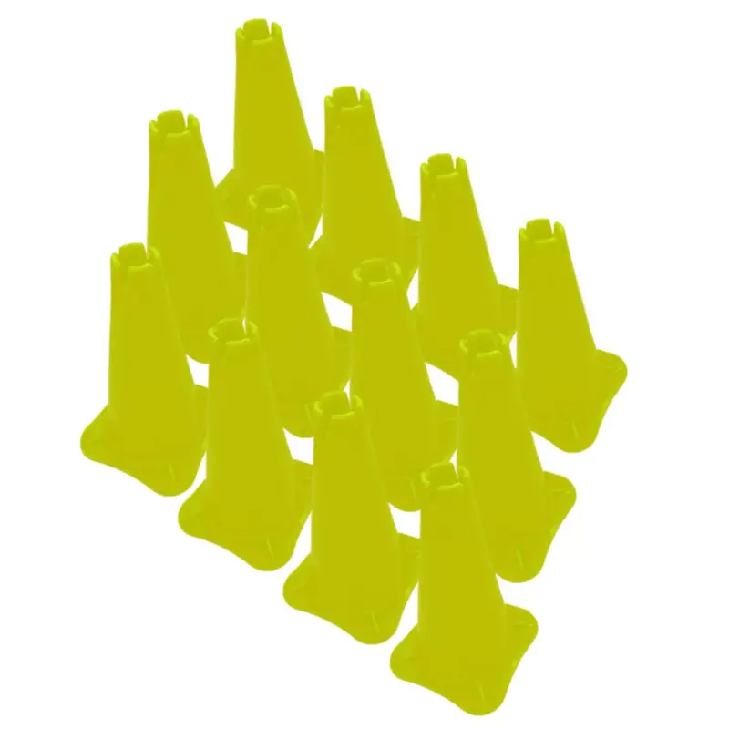 PACK X12 CONOS 25CM CON HENDIDURA - PVC - Imagen 4