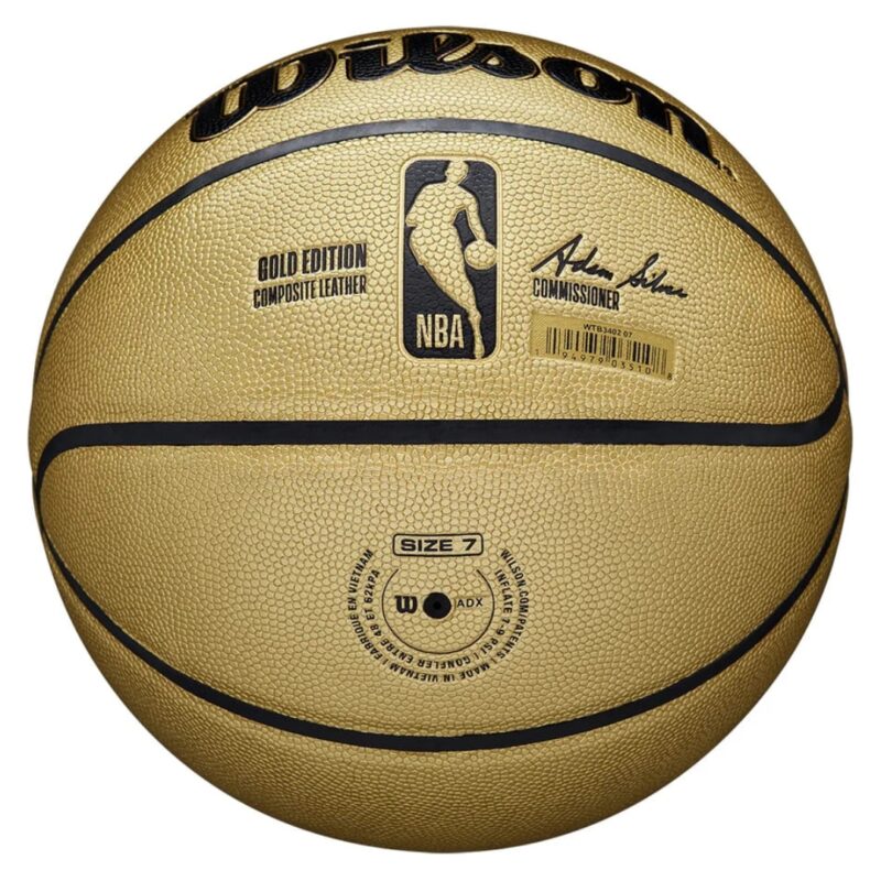 PELOTA PARA BASKET WILSON NBA GOLD EDITION - #7 - Imagen 3
