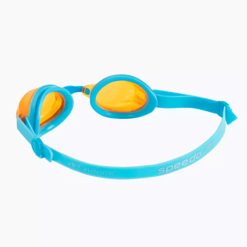 SET DE LENTE NATACIÓN SPEEDO JET JUNIOR - ORANGE/BLUE - Imagen 4