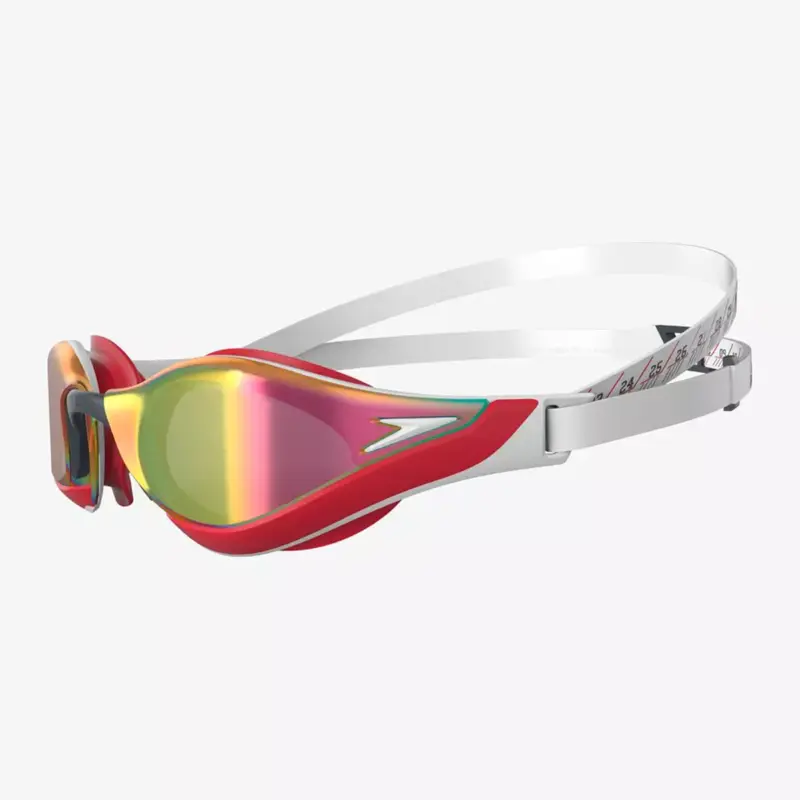 LENTE NATACIÓN SPEEDO FASTSKIN PURE FOCUS MIRROR - RED/WHITE - Imagen 4