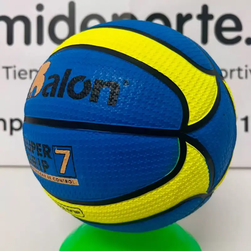 PELOTA DE BASKET MIBALON SUPER GRIP CELULAR - #7 - Imagen 2