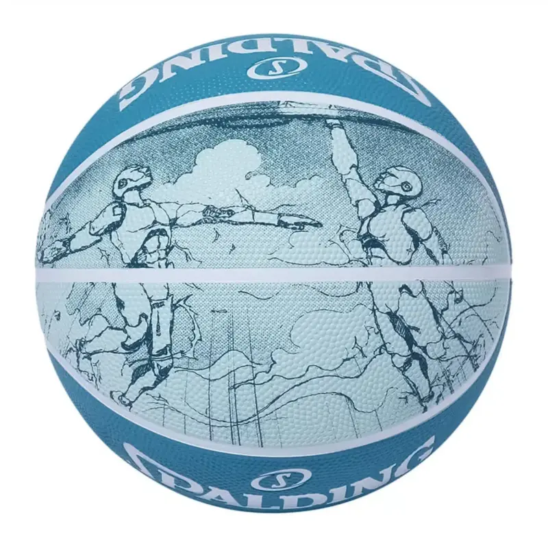PELOTA DE BÁSKET SPALDING SKETCH CRACK BLUE #7 - Imagen 3