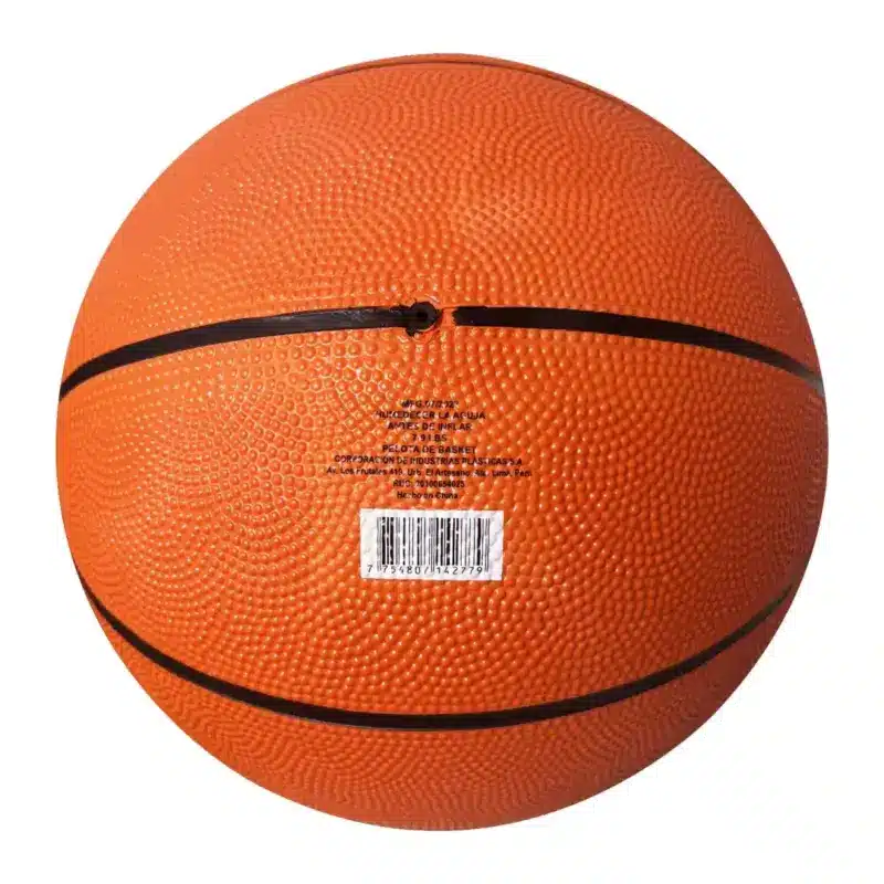 PELOTA DE BÁSKET VINIBALL GOMA NARANJA TALLA 7 - Imagen 3