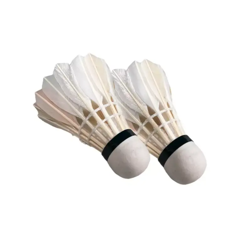 PLUMILLAS DE BÁDMINTON ORAFON X12 UNID. (GANSO) - Imagen 3