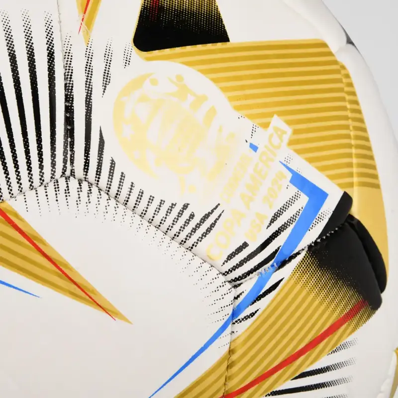 PELOTA FÚTBOL PUMA CUMBRE CONMEBOL COPA AMERICA MS GOLD TALLA #5 - Imagen 4