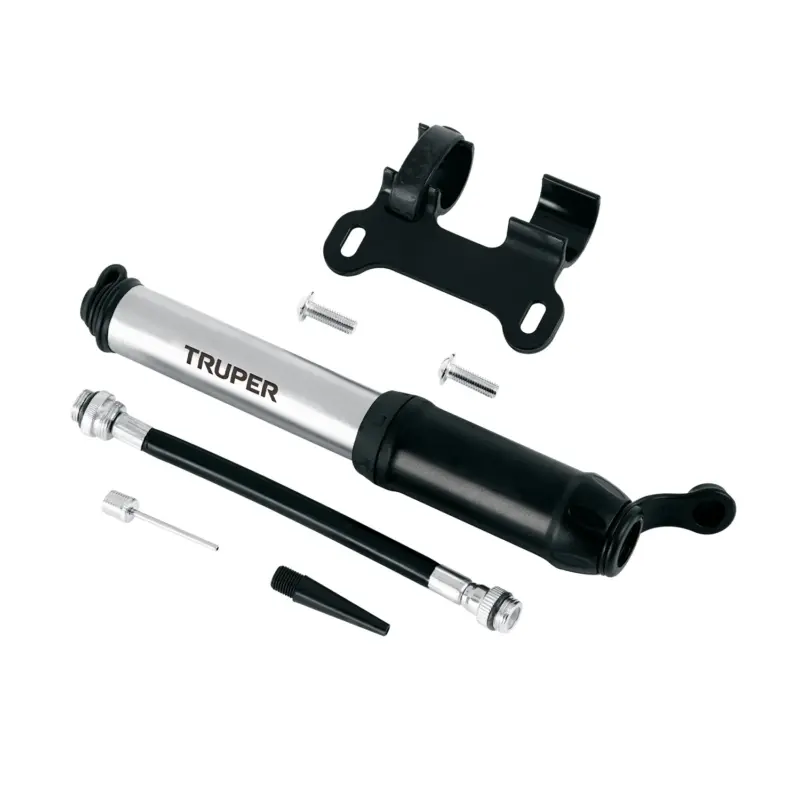 INFLADOR MANUAL TRUPER PARA BICICLETAS 75 PSI - Imagen 2