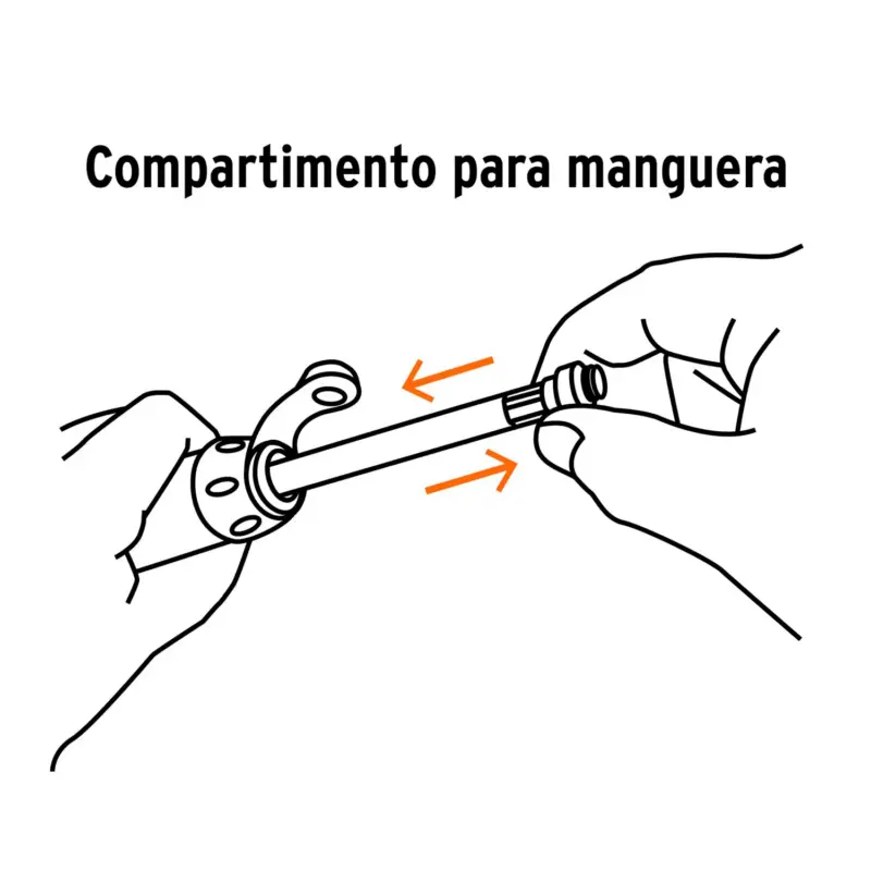 INFLADOR MANUAL TRUPER PARA BICICLETAS 75 PSI - Imagen 6