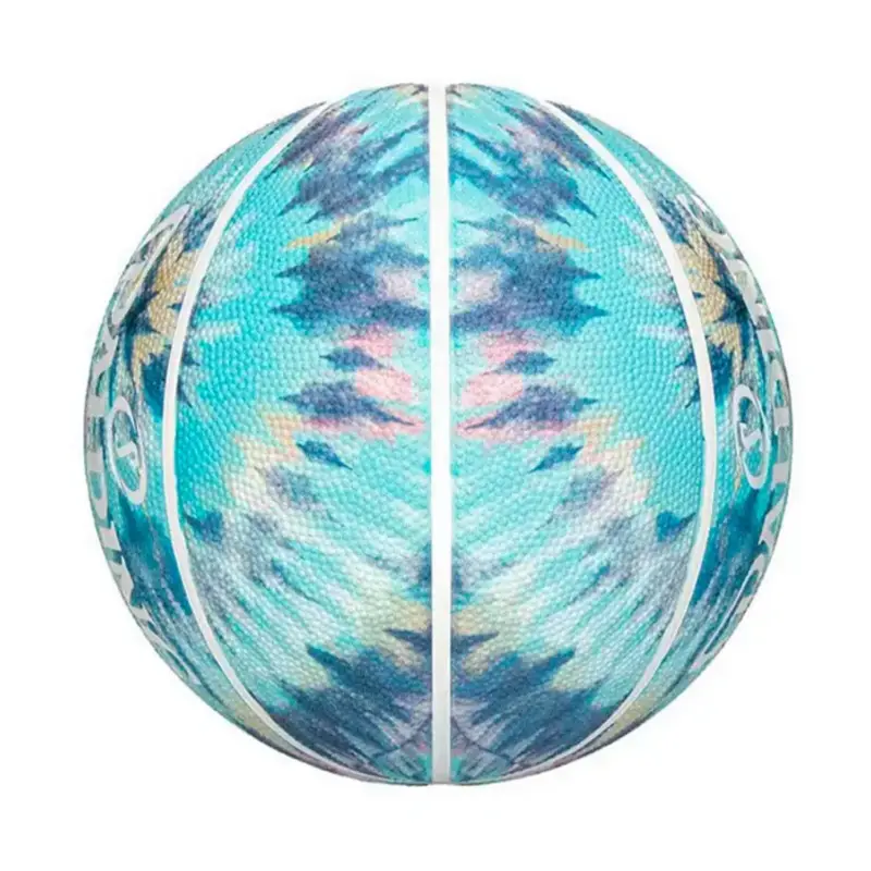 PELOTA PARA BASKET SPALDING TIE DYE TURQUESA - #6 - Imagen 3