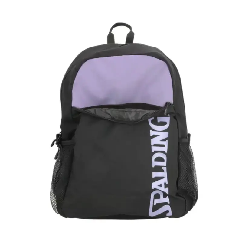 MOCHILA SPALDING BICOLOR NEGRO/LILA - Imagen 2