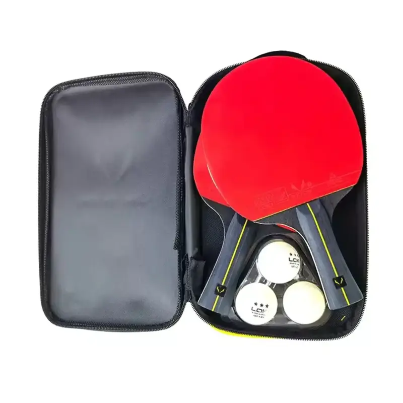 SET DE PING PONG LOKI RXTON ( 2 RAQUETAS + 1 NET + 1 ESTUCHE + 6 PELOTAS) - Imagen 2