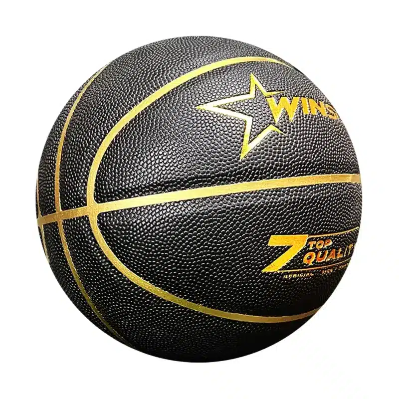 PELOTA DE BASQUET WINSTAR PU FOAM 3.5 MM HYGROSCOPIC NEGRO #7 - Imagen 2