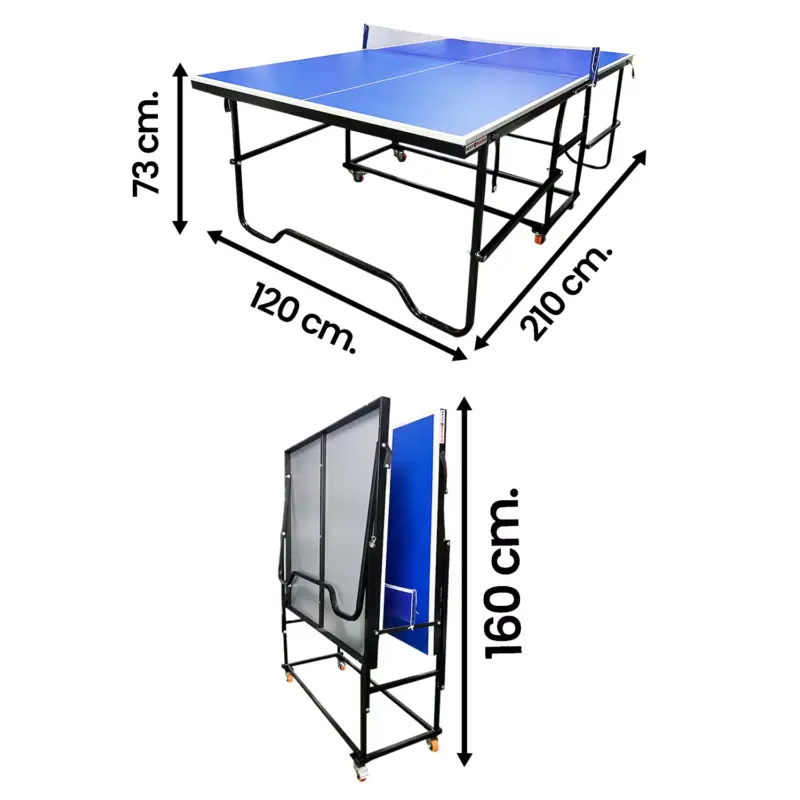 MESA DE PING PONG PLEGABLE PEQUEÑA 15MM - Imagen 5